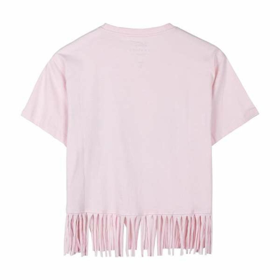 Brne Kortrmet T-shirt Stitch Bl Pink #2