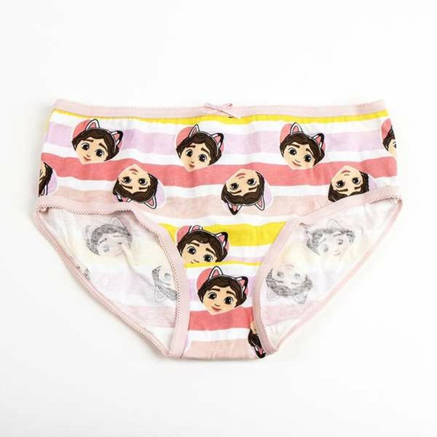 Pakke med trusser til piger Gabby's Dollhouse Multifarvet #6