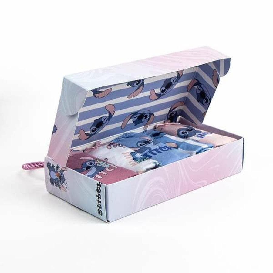 Pakke med trusser til piger Stitch Multifarvet #2