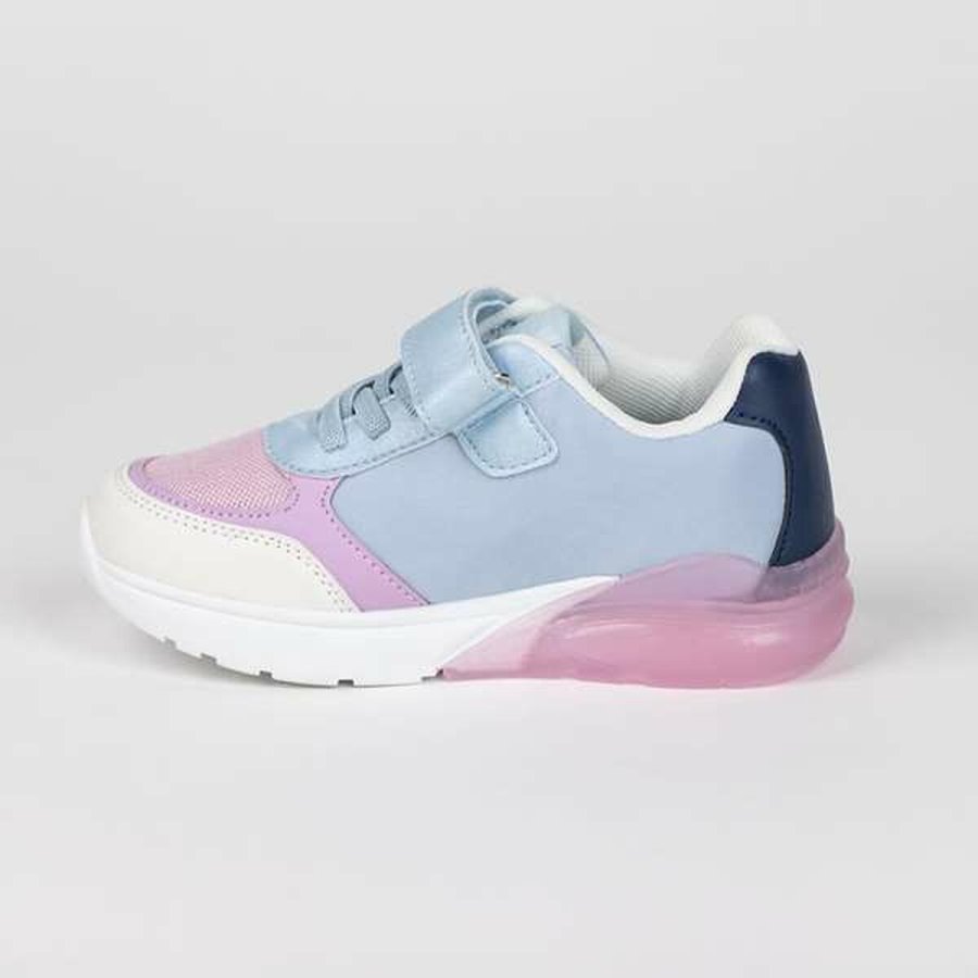 Sportssko til brn Stitch Lysebl #2