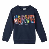 Sweatshirt til B�rn Marvel M�rkebl� #1