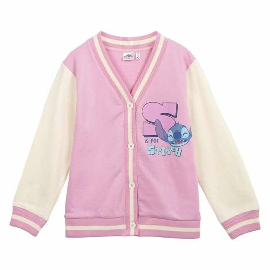 Unisex Sweaters uden Htte Stitch Pink #1