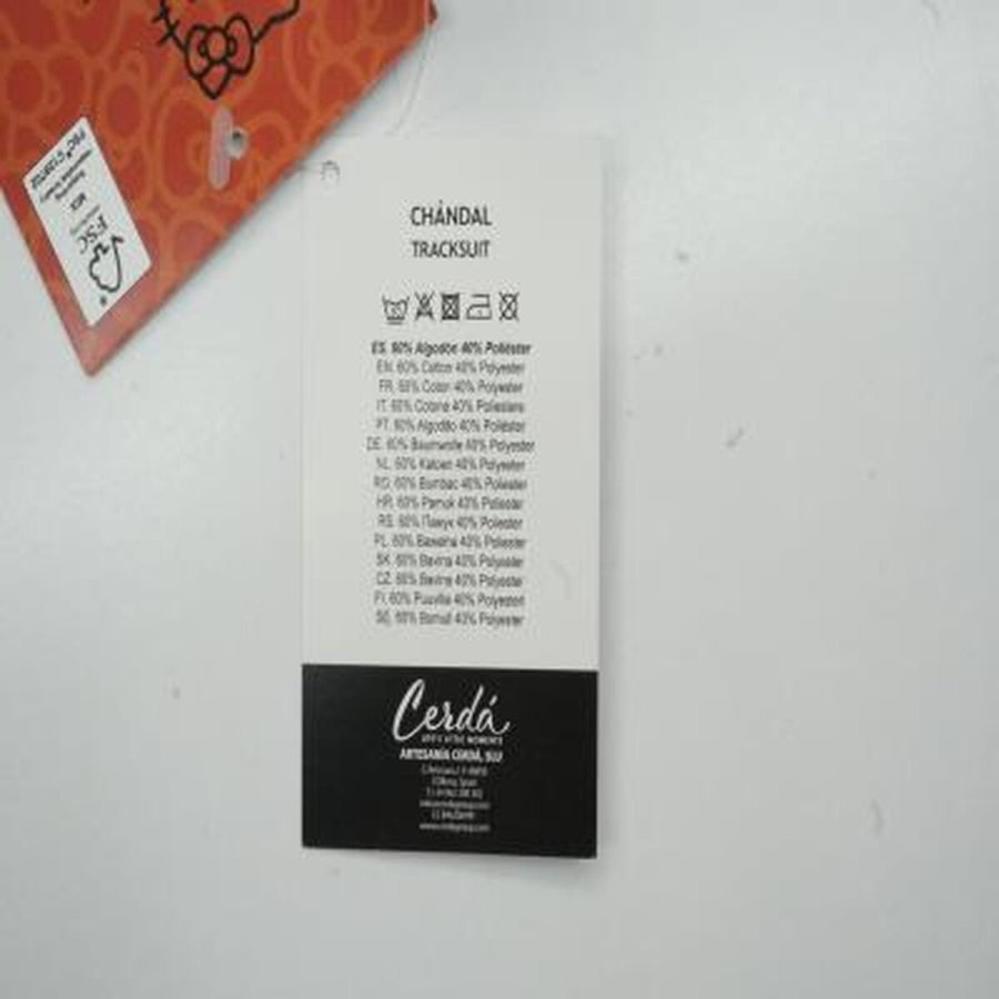 Trningsdragt til brn Hello Kitty Gr #4