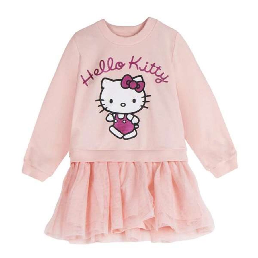 Sweatshirt til B�rn Hello Kitty Pink #1