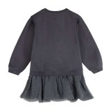 Sweatshirt til B�rn Kuromi Sort M�rkegr� #2