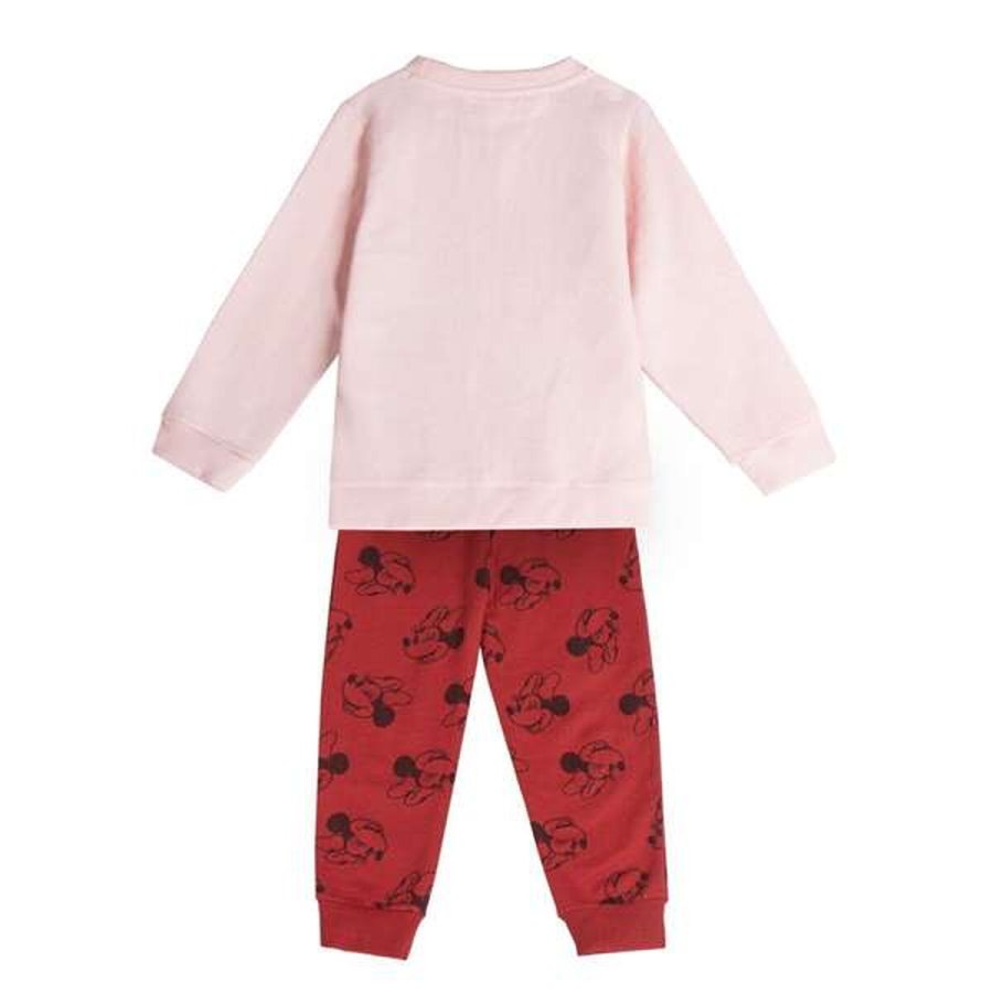 Trningsdragt til brn Minnie Mouse Pink #2