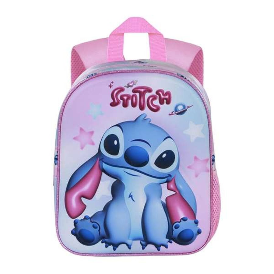 Skoletaske Lilo & Stitch Pink 30 x 25 x 10 cm #2