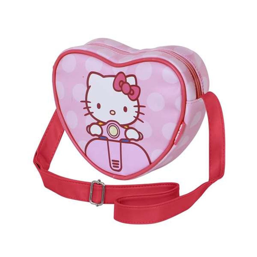 Skuldertaske Hello Kitty Pink 15,5 x 21 x 6,5 cm #1