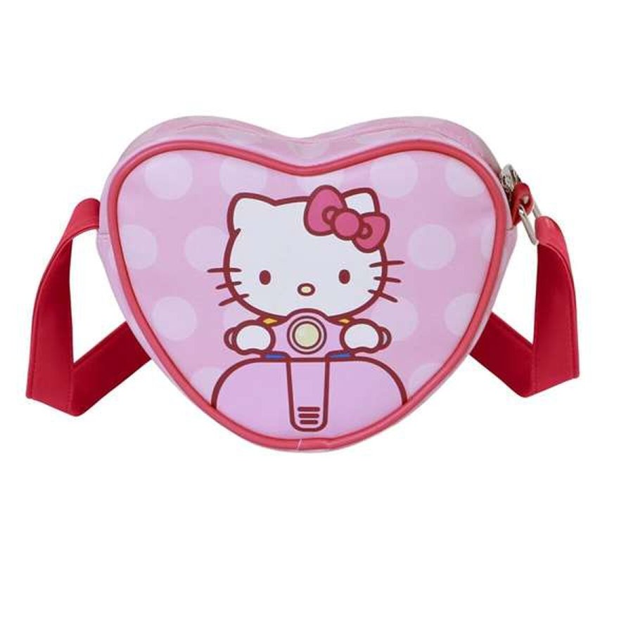 Skuldertaske Hello Kitty Pink 15,5 x 21 x 6,5 cm #3