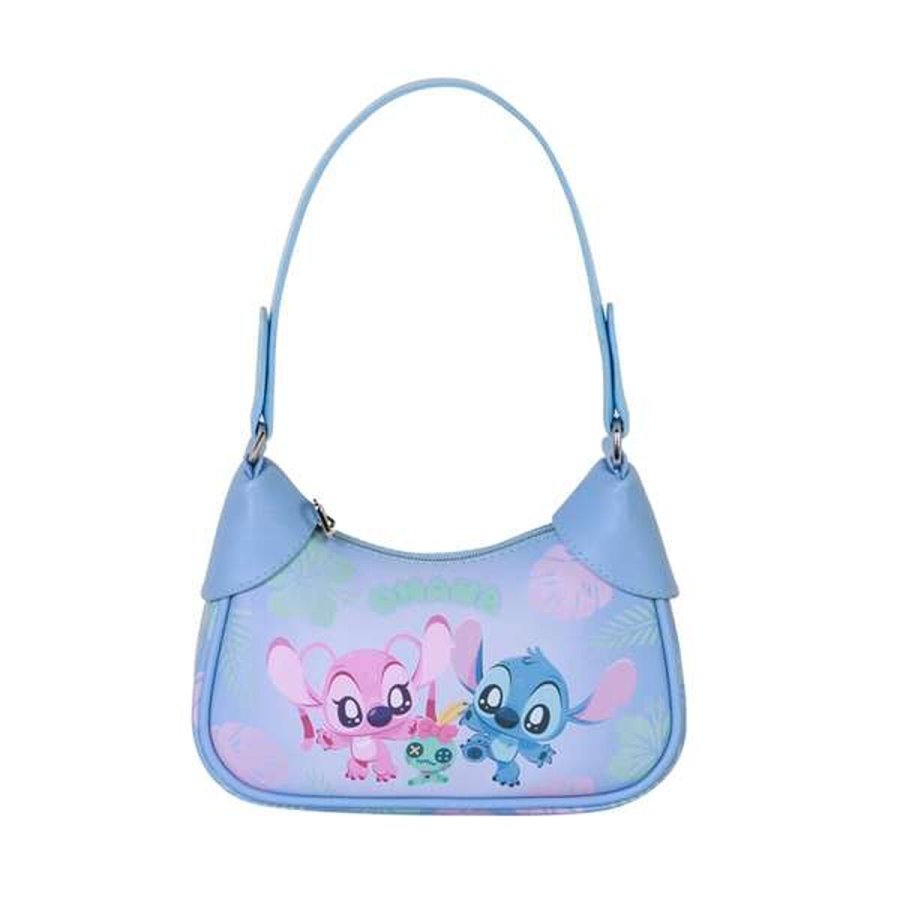 Skuldertaske Lilo & Stitch Bl� 14,5 X 21,5 X 8 CM #2