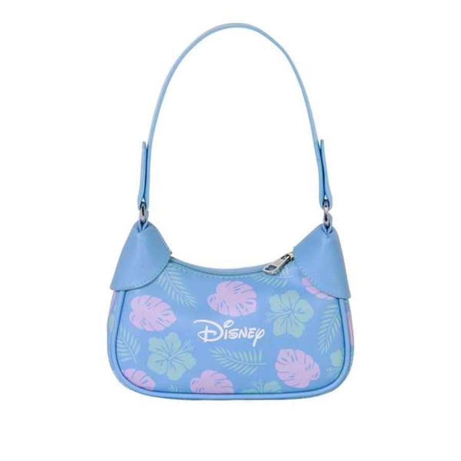 Skuldertaske Lilo & Stitch Bl� 14,5 X 21,5 X 8 CM #3