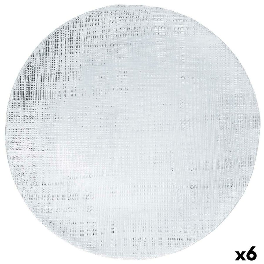 Underkop Bidasoa Ikonic Gennemsigtig Glas  33 cm (6 enheder) (Pack 6x) #4
