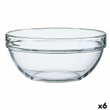 Salatskl Luminarc Gennemsigtig Glas (23 x 11 cm) (6 enheder) #1