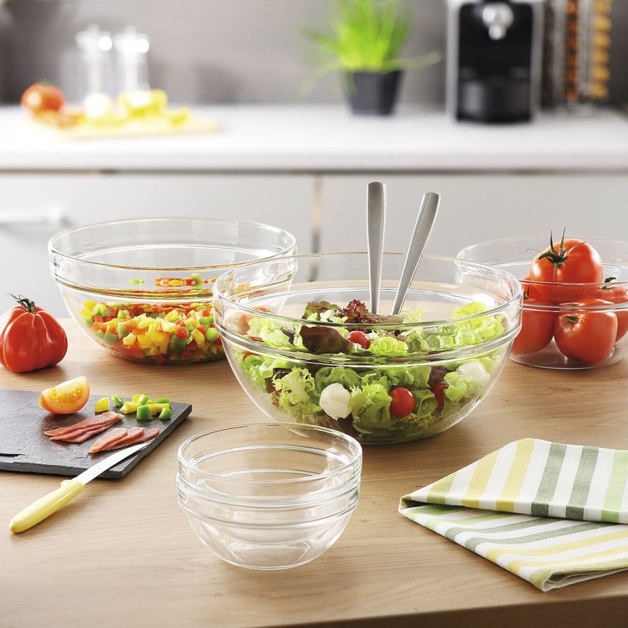 Salatskl Luminarc Gennemsigtig Glas ( 26 cm) (6 enheder) #7