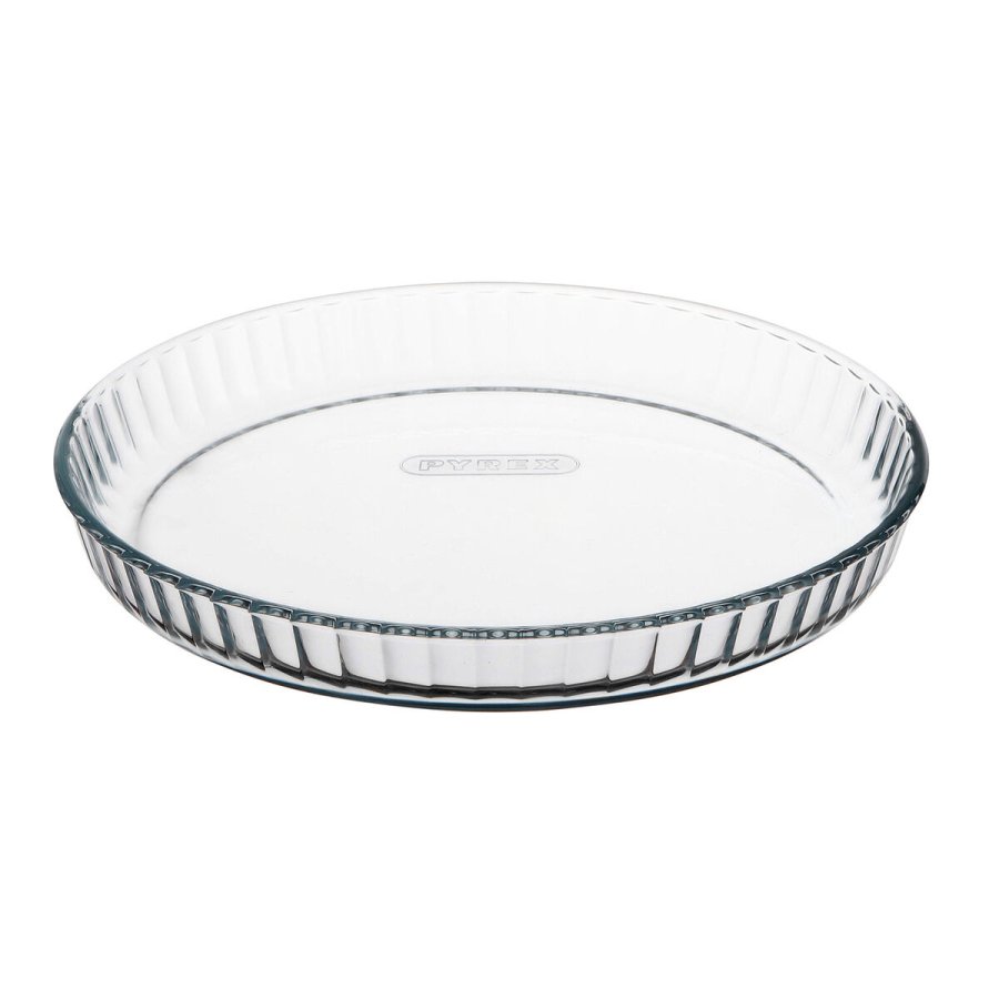 Kageform Pyrex Classic Vidrio Gennemsigtig Glas Flad Cirkulr 27,7 x 27,7 x 3,5 cm 6 enheder #4