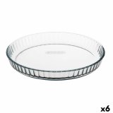 Kageform Pyrex Classic Vidrio Gennemsigtig Glas Flad Cirkulr 27,7 x 27,7 x 3,5 cm 6 enheder #1