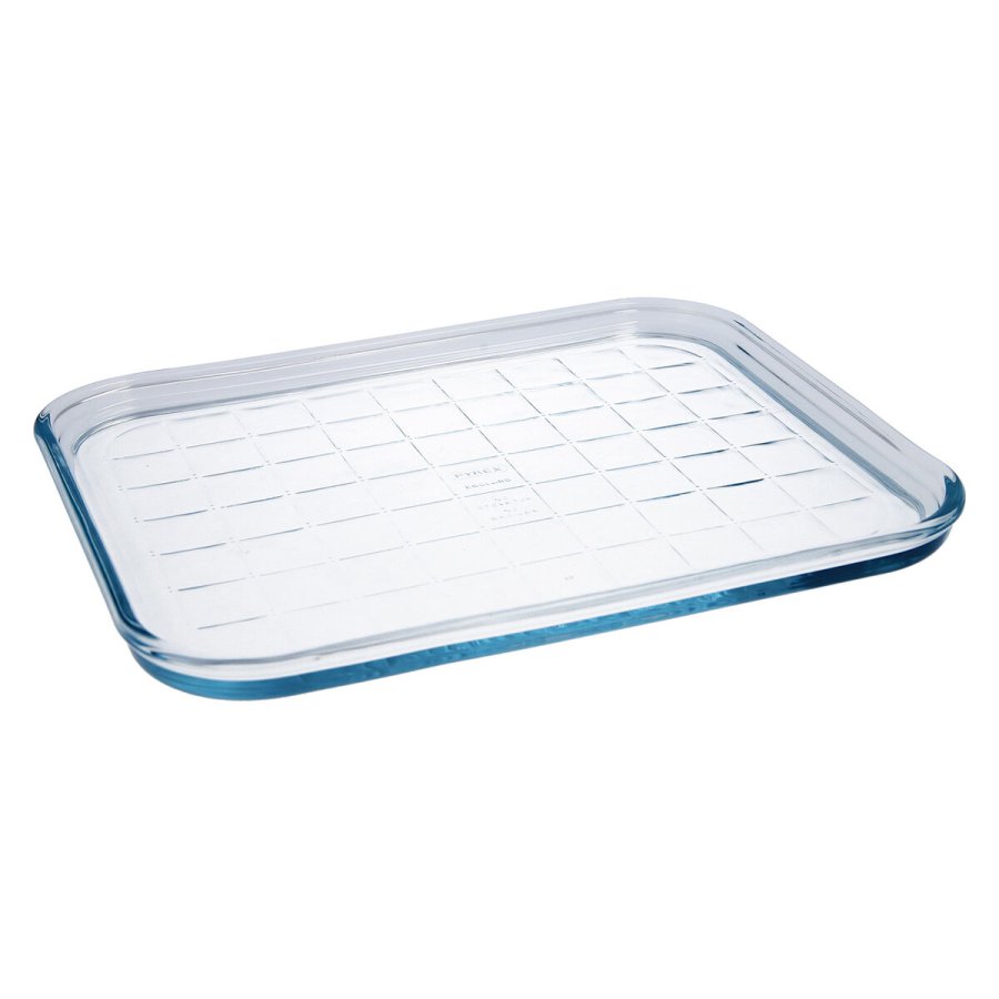 Rektangulr Form Pyrex Classic Vidrio Gennemsigtig Glas 33 x 27 x 2 cm Flad (6 enheder) #4