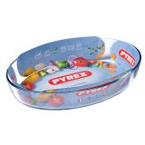 Ovn Fad Pyrex Classic Vidrio Gennemsigtig Glas Oval 35 x 24 x 7 cm (6 enheder) #7