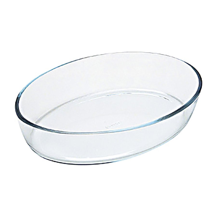 Ovn Fad Pyrex Classic Vidrio Gennemsigtig Glas Oval 40 x 28 x 7 cm (4 enheder) #4