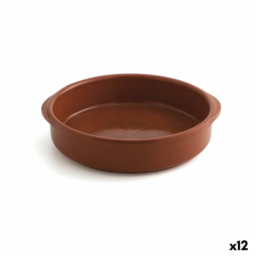 Kasserolle Raimundo Barro Profesional Brun Keramik  22 cm (12 enheder) #1