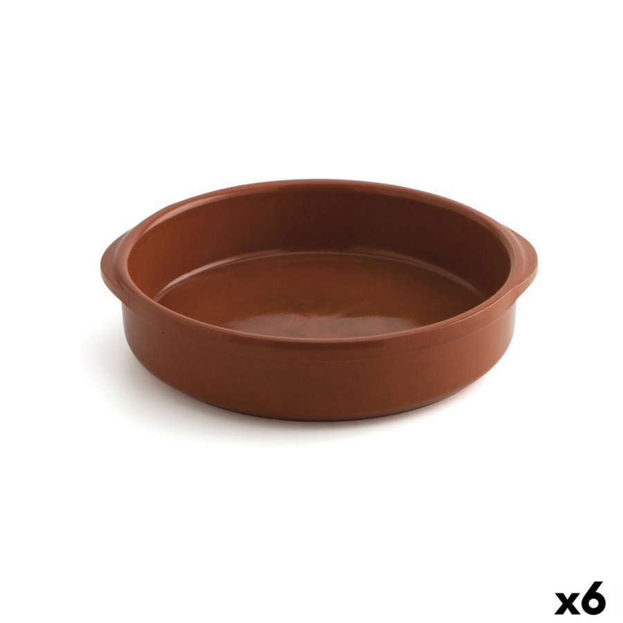 Kasserolle Raimundo Barro Profesional Brun Keramik  24 cm (6 enheder) #1