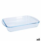 Ovn Fad Pyrex Classic Vidrio Gennemsigtig Glas Rektangulr 35 x 23 x 6 cm (6 enheder) #1