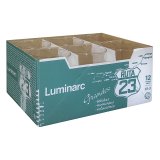 Glas Luminarc Ruta 23 Gennemsigtig Glas (230 ml) (12 enheder) #7