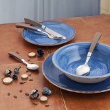Flad Plade Quid Vita Azul Bl Keramik  27 cm (12 enheder) #7