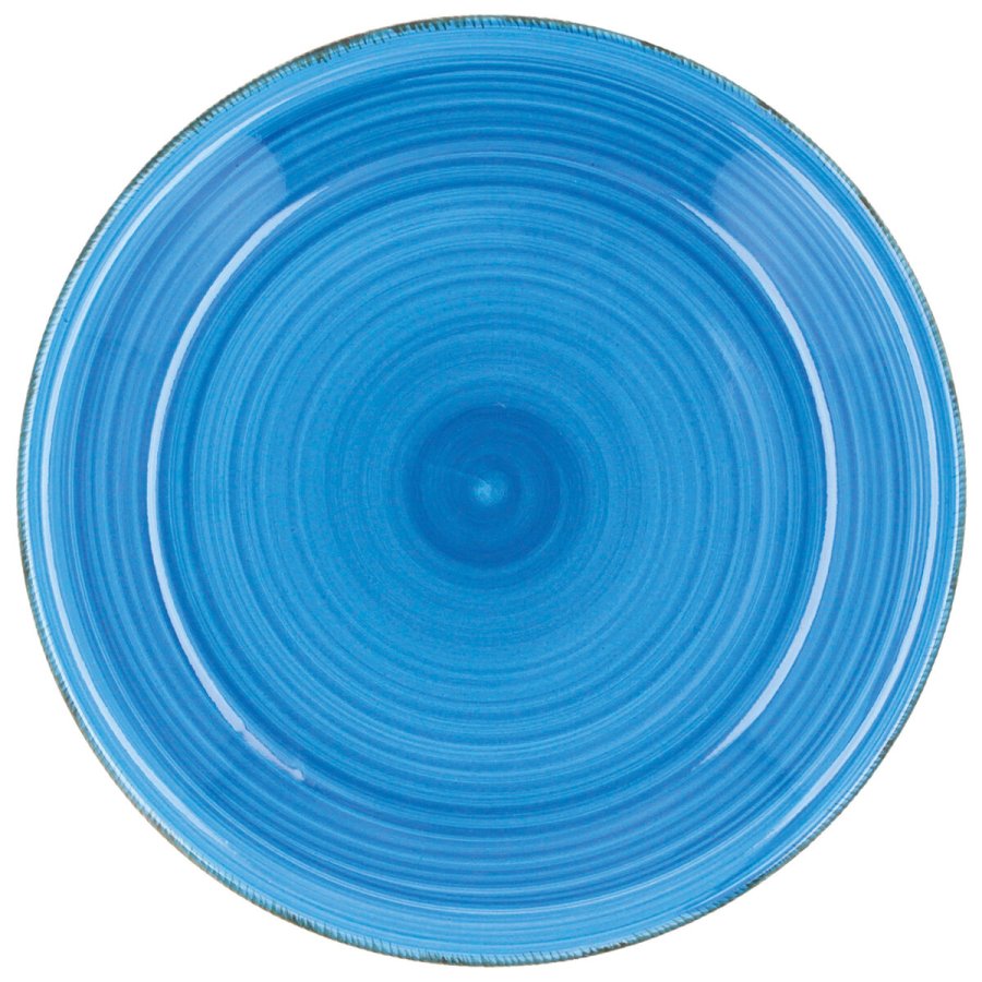 Flad Plade Quid Vita Azul Bl Keramik  27 cm (12 enheder) #4