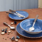 Dyb tallerken Quid Vita Bl Keramik ( 21,5 cm) (12 enheder) #7