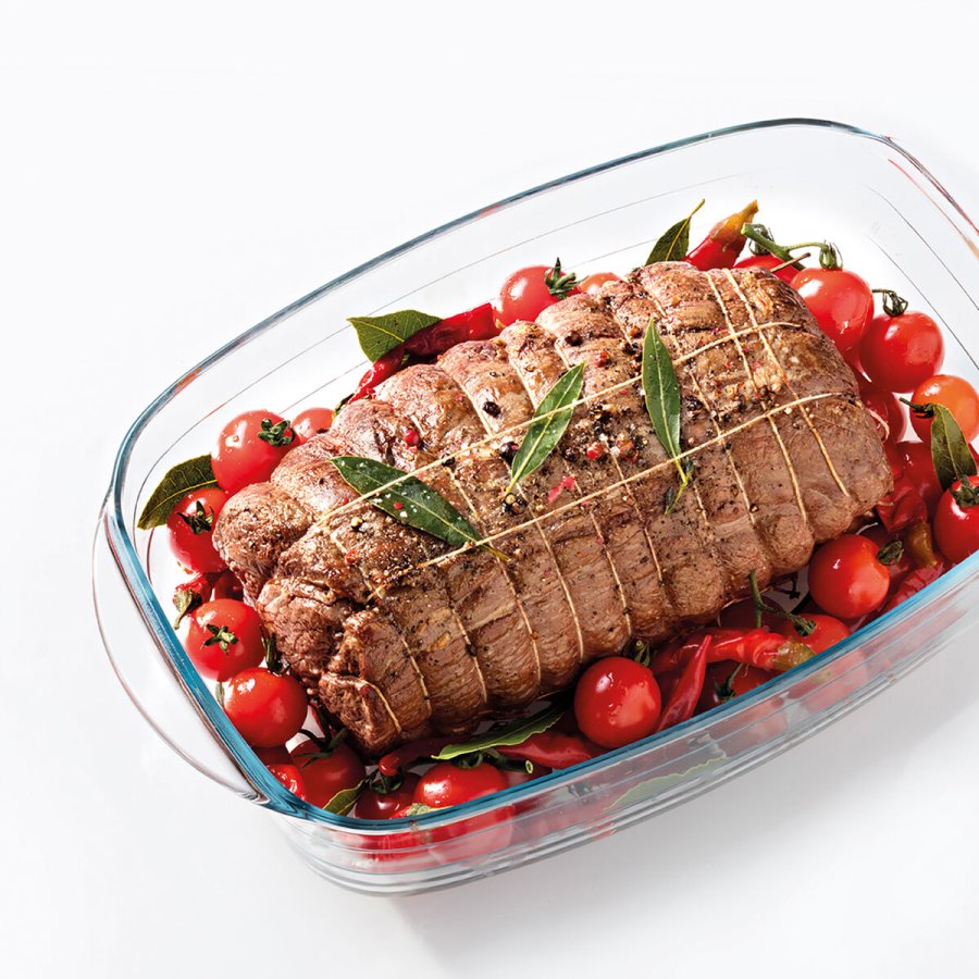 Ovn Fad  Cuisine Ocuisine Vidrio Gennemsigtig Glas Rektangulr 39 x 24 x 6 cm (6 enheder) #7