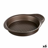 Kageform Pyrex Asimetria Sort Metal Cirkulr  26 cm 6 enheder #1