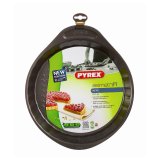 Bageform Pyrex Asimetria Cirkul�r Sort Flad 27 x 4 cm (6 enheder) #3