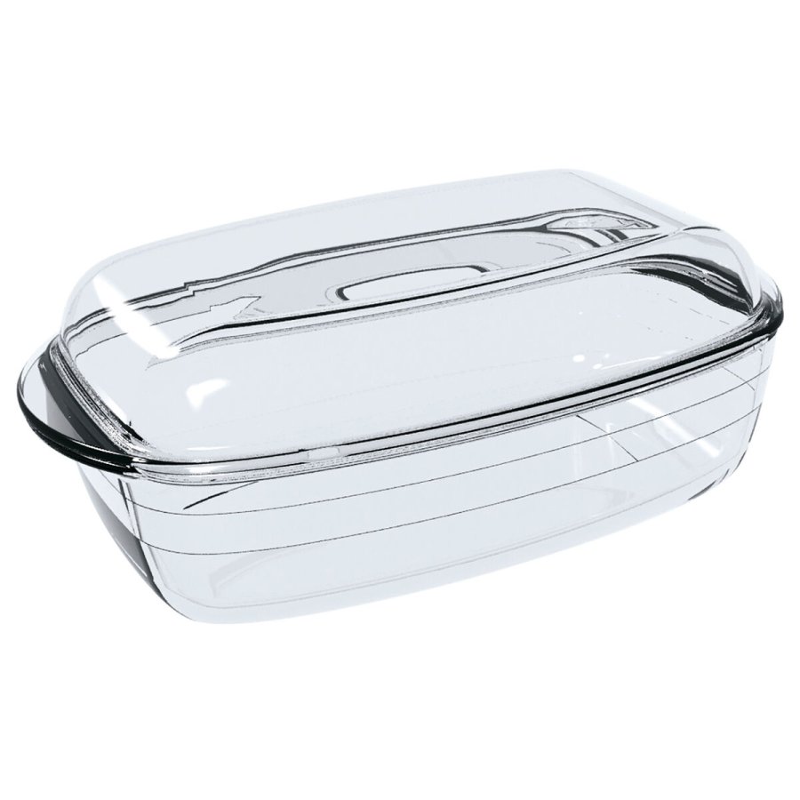 Bageform  Cuisine Rektangulr Med lg 37,5 x 22,5 x 10,6 cm Gennemsigtig (3 enheder) #4
