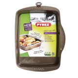 Rektangulr Form Pyrex Asimetria Sort Metal 35 x 27 cm Rektangulr (6 enheder) #4