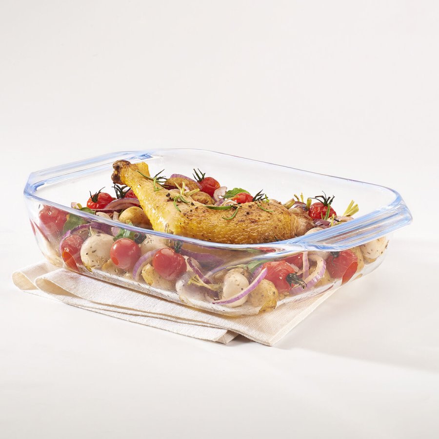 Ovn Fad Pyrex Irresistible Gennemsigtig Glas Rektangulr 35 x 23,1 x 6,5 cm (6 enheder) #4