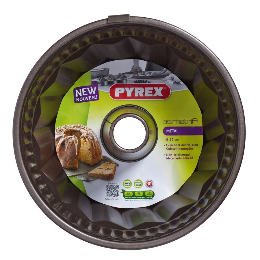 Bageform Pyrex Asimetria Sort Metal Ring #4