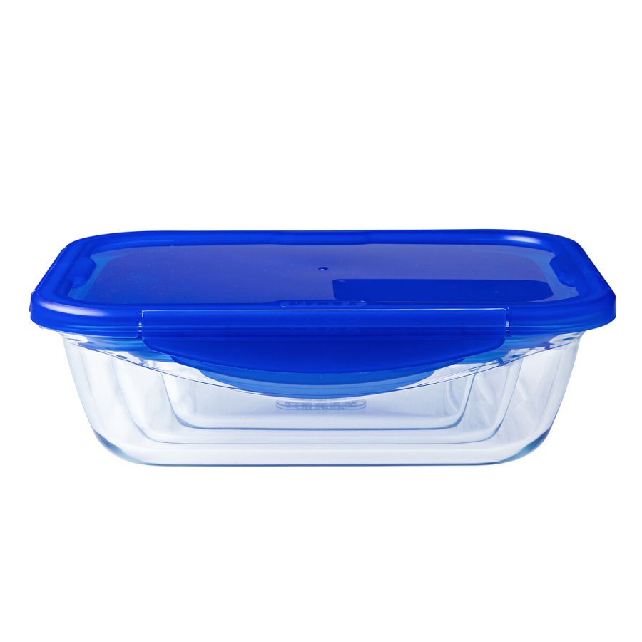 Hermetisk madkasse Pyrex Cook & Go 20,5 x 15,5 x 6 cm Bl 800 ml Glas (6 enheder) #4