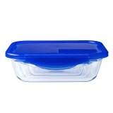 Hermetisk madkasse Pyrex Cook & Go Bl 1,7 L 24 x 18 cm Glas (5 enheder) #4
