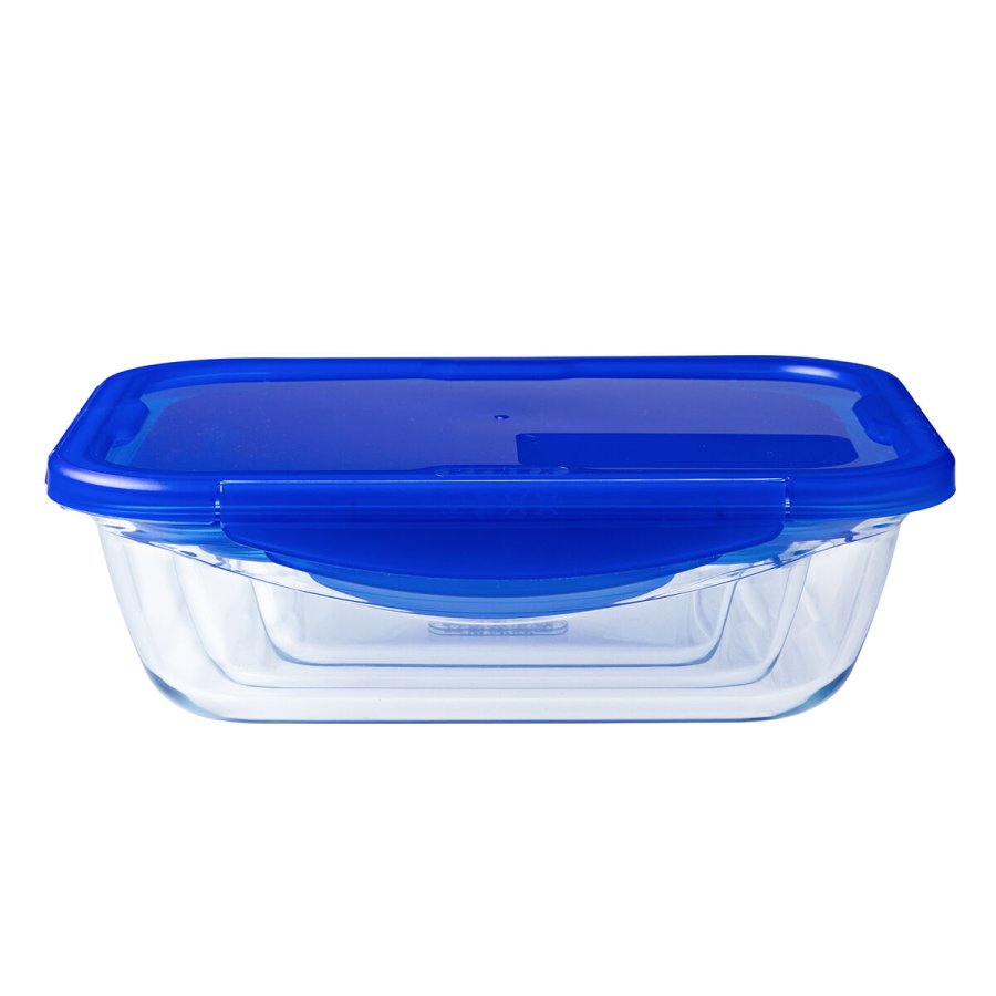 Hermetisk madkasse Pyrex Cook & Go Bl 1,7 L 24 x 18 cm Glas (5 enheder) #4