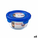 Hermetisk madkasse Pyrex Cook & go 15,5 x 15,5 x 8,5 cm Bl 700 ml Glas (6 enheder) #1