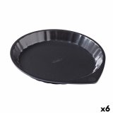 Kageform Pyrex Magic Sort Metal Flad Cirkulr  27 cm 6 enheder #1