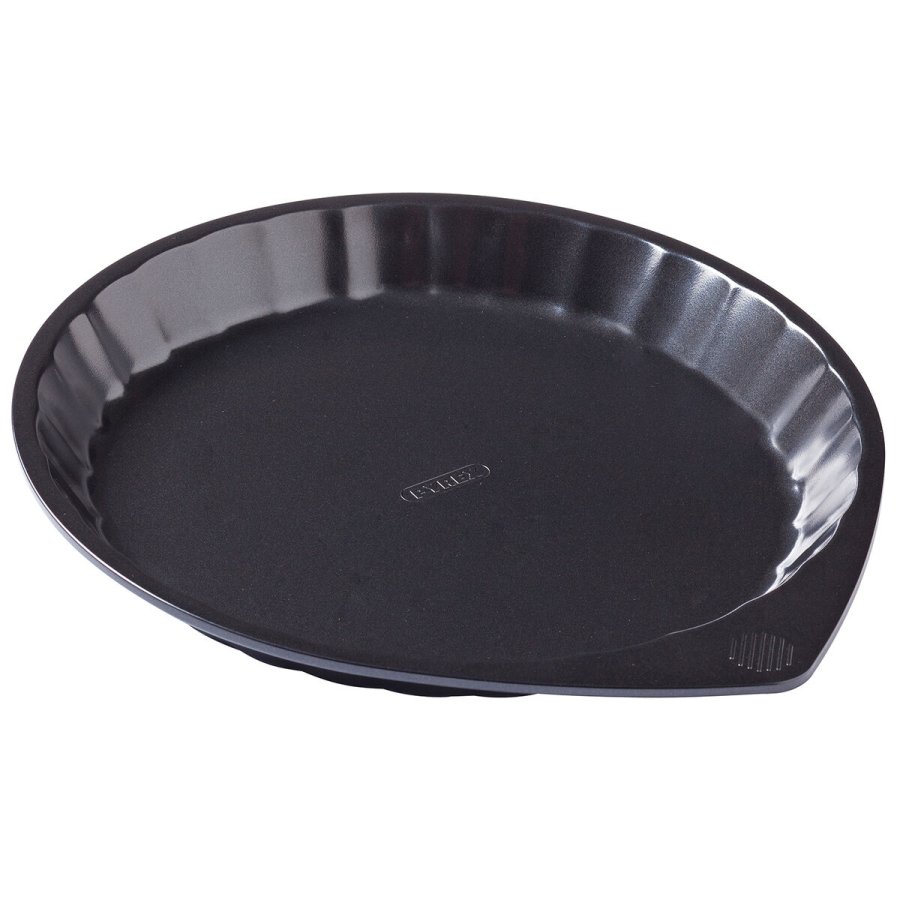 Kageform Pyrex Magic Sort Metal Flad Cirkulr  30 cm 6 enheder #7