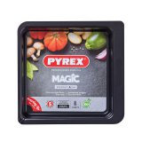 Bageform Pyrex Magic Firkantet Rektangulr Sort Metal 24 x 24 cm (6 enheder) #2