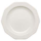 Flad Plade Churchill Artic White Hvid Keramik Jedilni servis  27 cm (6 enheder) #4