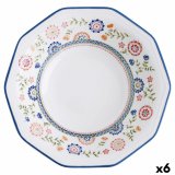 Dyb tallerken Churchill Bengal Keramik Jedilni servis ( 20,5 cm) (6 enheder) #1