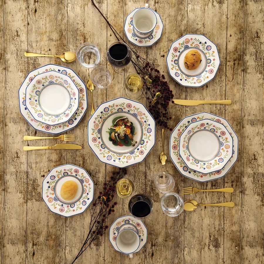 Desserttallerken Churchill Bengal Keramik Jedilni servis ( 20,5 cm) (6 enheder) #7