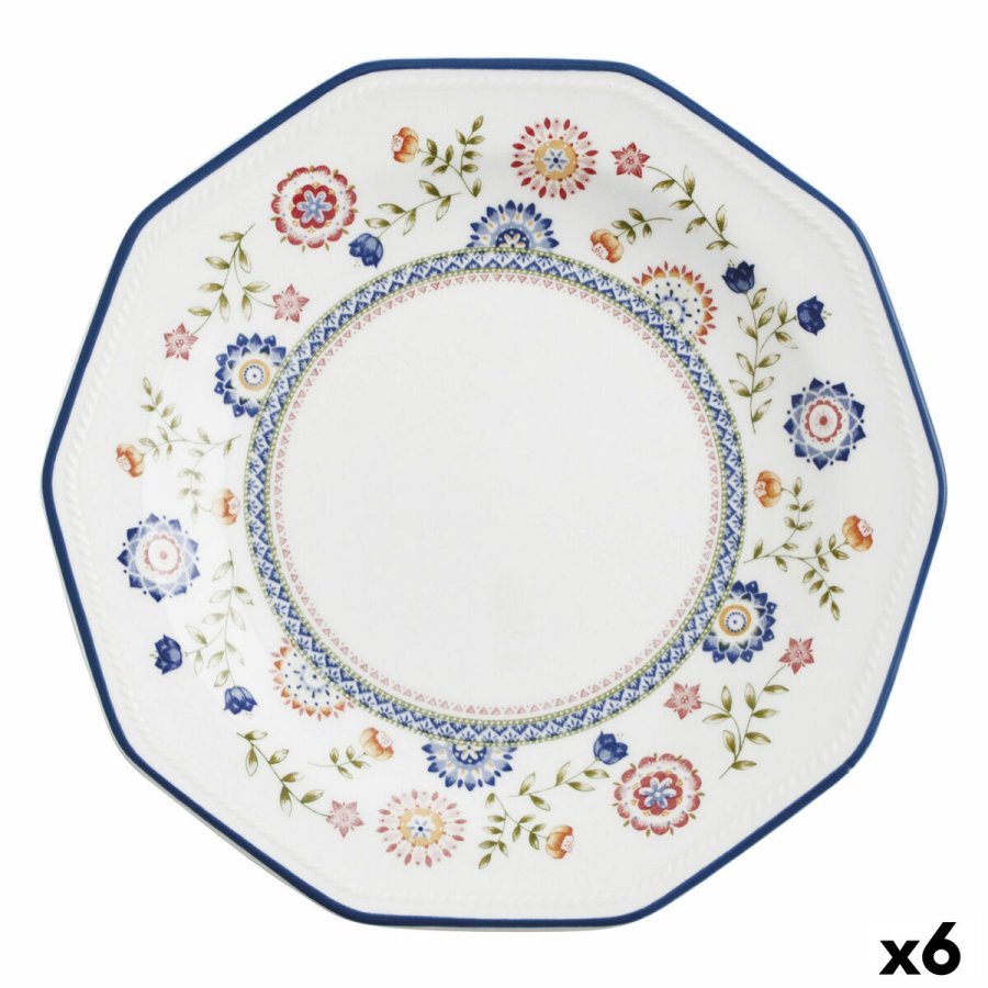 Desserttallerken Churchill Bengal Keramik Jedilni servis ( 20,5 cm) (6 enheder) #1
