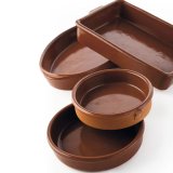 Kasserolle Barro Clasico Brun Keramik  17 cm (12 enheder) #4