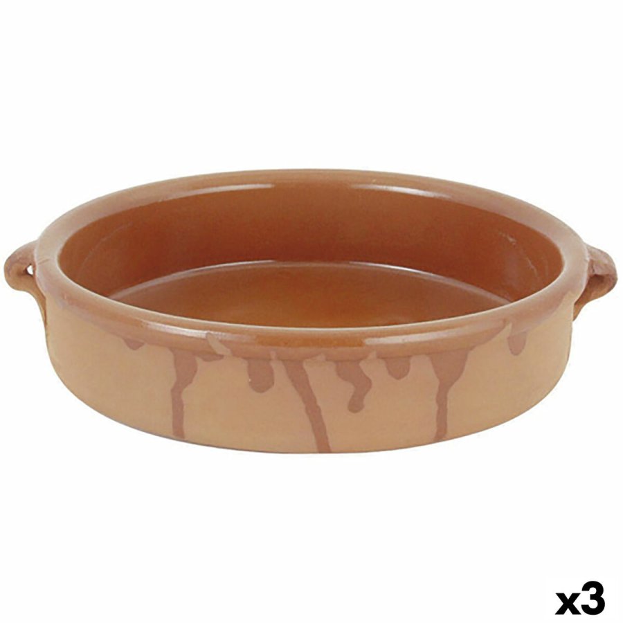 Kasserolle Barro Clasico Brun Keramik  28 cm (3 enheder) #1